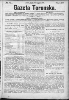 Gazeta Toruńska 1889, R. 23 nr 197