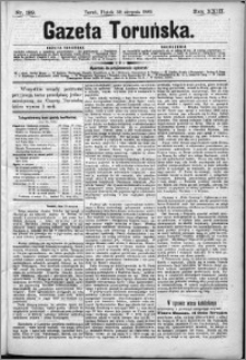 Gazeta Toruńska 1889, R. 23 nr 199