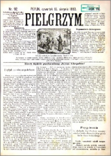 Pielgrzym, pismo religijne dla ludu 1883 nr 92