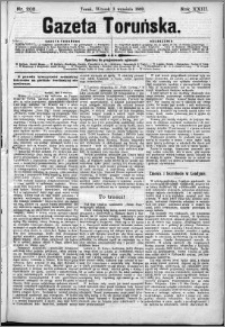 Gazeta Toruńska 1889, R. 23 nr 202