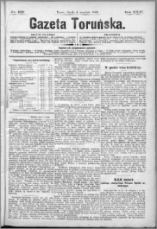 Gazeta Toruńska 1889, R. 23 nr 203