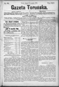 Gazeta Toruńska 1889, R. 23 nr 221