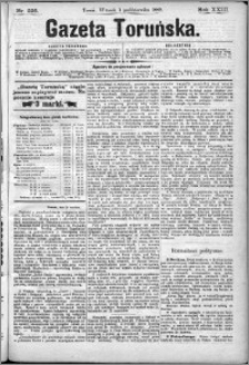 Gazeta Toruńska 1889, R. 23 nr 226