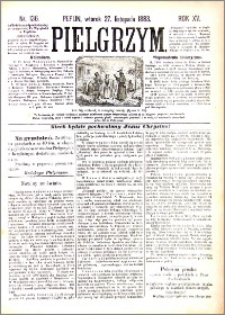 Pielgrzym, pismo religijne dla ludu 1883 nr 136