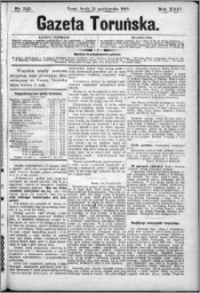 Gazeta Toruńska 1889, R. 23 nr 245