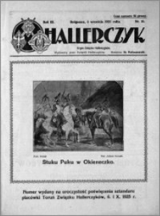 Hallerczyk. Organ Związku Hallerczyków 1925.09.05 R.3 nr 15