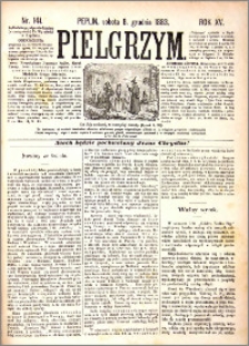 Pielgrzym, pismo religijne dla ludu 1883 nr 141