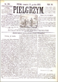 Pielgrzym, pismo religijne dla ludu 1883 nr 143