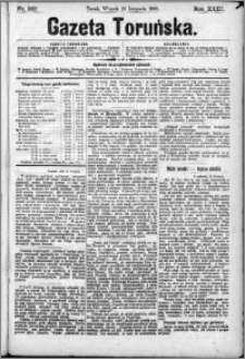 Gazeta Toruńska 1889, R. 23 nr 267