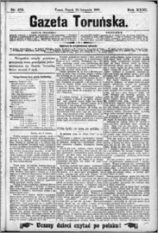 Gazeta Toruńska 1889, R. 23 nr 276