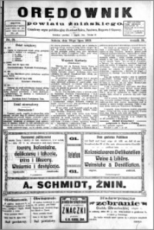 Orędownik Powiatu Żnińskiego 1922.07.29 R.35 nr 58