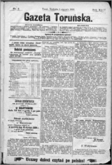 Gazeta Toruńska 1890, R. 24 nr 4