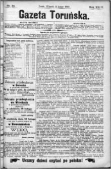 Gazeta Toruńska 1890, R. 24 nr 34