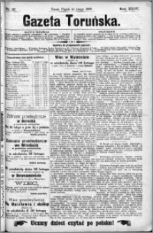 Gazeta Toruńska 1890, R. 24 nr 37