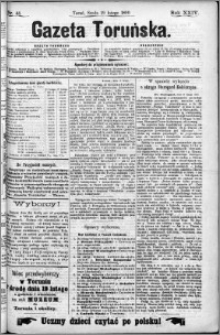 Gazeta Toruńska 1890, R. 24 nr 41