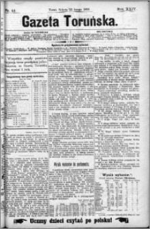 Gazeta Toruńska 1890, R. 24 nr 44