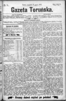 Gazeta Toruńska 1890, R. 24 nr 71