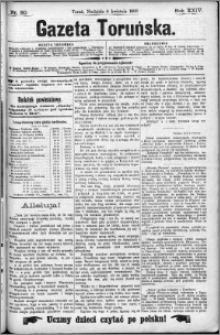 Gazeta Toruńska 1890, R. 24 nr 80