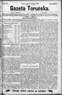 Gazeta Toruńska 1890, R. 24 nr 87