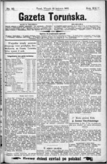 Gazeta Toruńska 1890, R. 24 nr 92