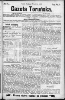 Gazeta Toruńska 1890, R. 24 nr 97