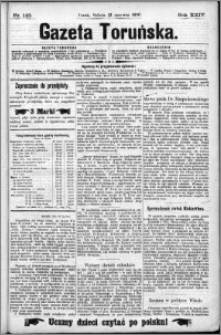 Gazeta Toruńska 1890, R. 24 nr 140