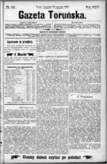 Gazeta Toruńska 1890, R. 24 nr 144