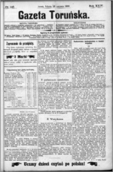 Gazeta Toruńska 1890, R. 24 nr 146