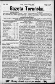 Gazeta Toruńska 1890, R. 24 nr 154