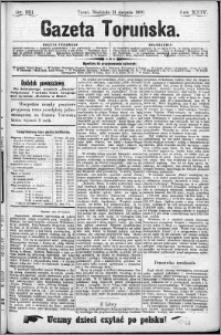 Gazeta Toruńska 1890, R. 24 nr 201