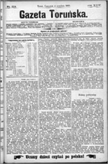 Gazeta Toruńska 1890, R. 24 nr 204