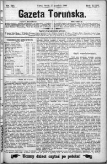 Gazeta Toruńska 1890, R. 24 nr 215
