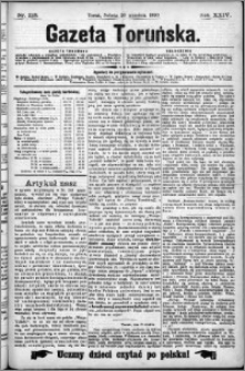 Gazeta Toruńska 1890, R. 24 nr 218