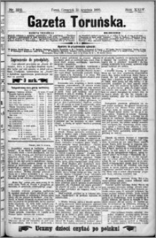 Gazeta Toruńska 1890, R. 24 nr 222