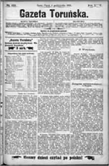 Gazeta Toruńska 1890, R. 24 nr 229