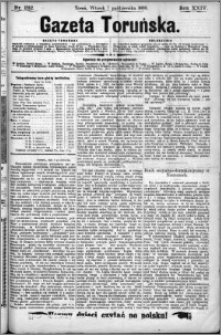 Gazeta Toruńska 1890, R. 24 nr 232