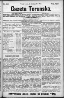 Gazeta Toruńska 1890, R. 24 nr 248