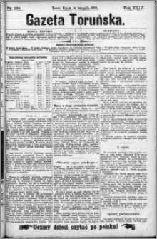 Gazeta Toruńska 1890, R. 24 nr 264