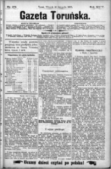 Gazeta Toruńska 1890, R. 24 nr 273
