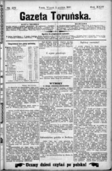 Gazeta Toruńska 1890, R. 24 nr 279