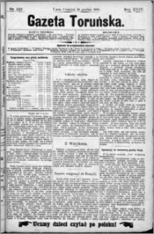 Gazeta Toruńska 1890, R. 24 nr 292