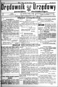 Orędownik Urzędowy powiatu Żnińskiego 1923.02.28 R.36 nr 17
