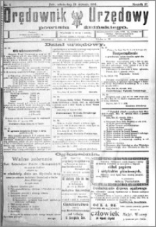 Orędownik Urzędowy powiatu Żnińskiego 1924.01.19 R.37 nr 5