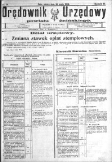 Orędownik Urzędowy powiatu Żnińskiego 1924.05.10 R.37 nr 36