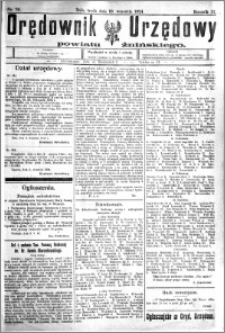 Orędownik Urzędowy powiatu Żnińskiego 1924.09.10 R.37 nr 70