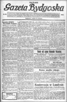 Gazeta Bydgoska 1922.08.12 R.1 nr 36