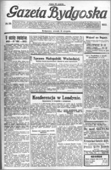 Gazeta Bydgoska 1922.08.15 R.1 nr 38