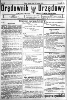 Orędownik Urzędowy powiatu Żnińskiego 1925.05.20 R.38 nr 38