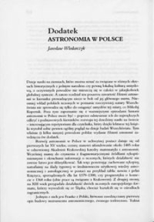 Astronomia w Polsce