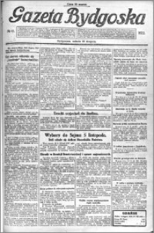 Gazeta Bydgoska 1922.08.19 R.1 nr 41